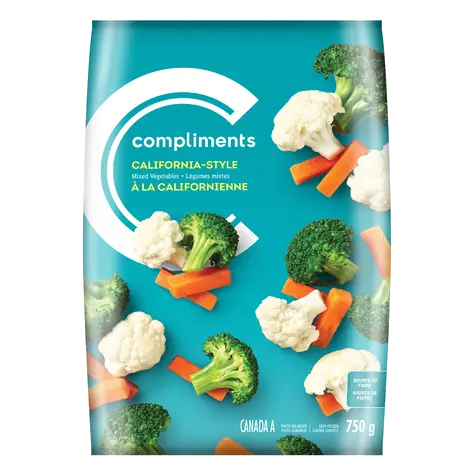 Frozen Mixed Vegetables California Style 750 g