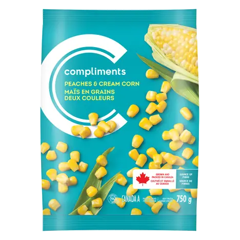 Frozen Peaches & Cream Corn 750 g