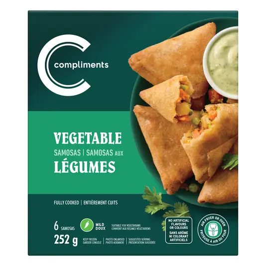 Frozen Samosas Vegetable 252 g