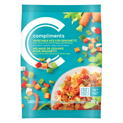 Frozen Vegetable Mix For Spaghetti 750 g