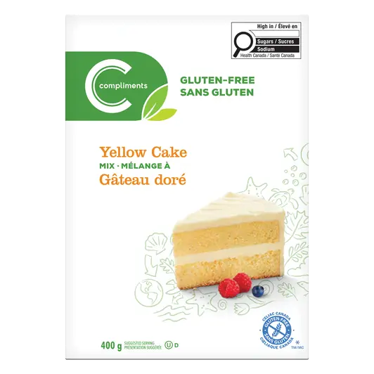 Gluten-Free Baking Mix Yellow Cake 400 g