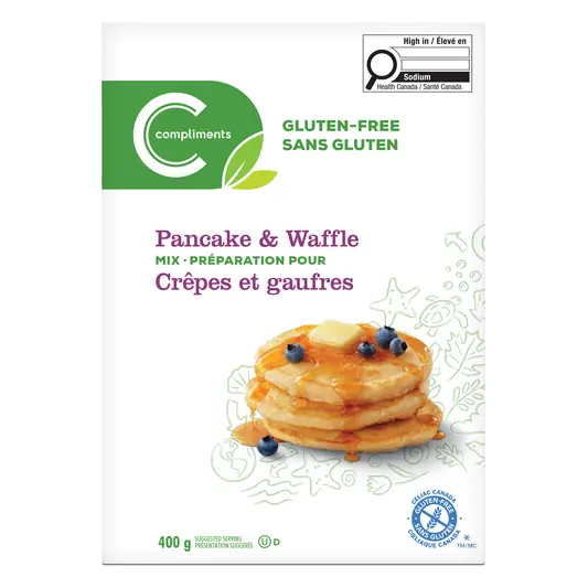 Gluten-Free Pancake & Waffle Mix 400 g