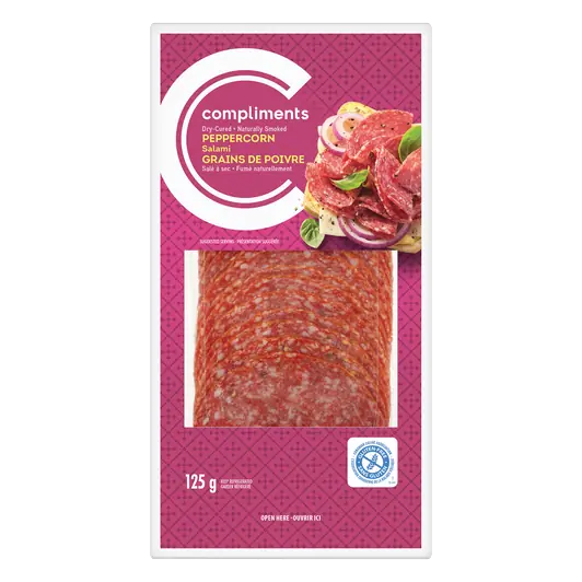 Gluten-Free Salami Peppercorn Dry-Cured 125 g
