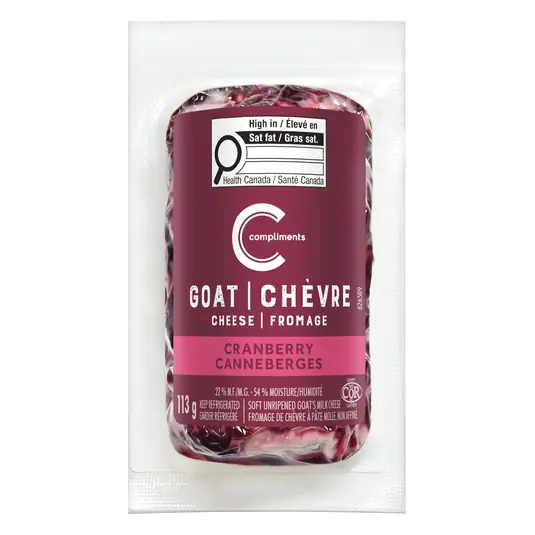Goat Cheese Log Cranberry 113 g