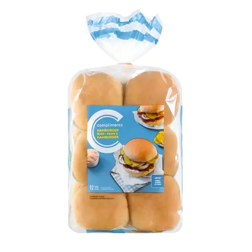 Hamburger Buns 12 Pack