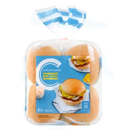 Hamburger Buns 8 EA