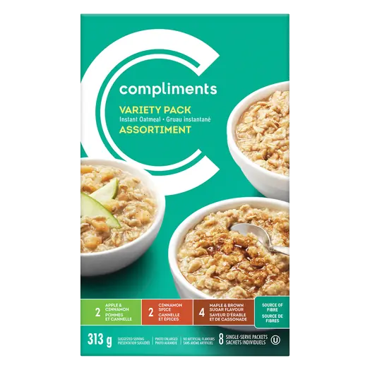 Instant Oatmeal Variety Pack 313 g