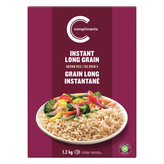 Instant Rice Long Grain Brown 1.2 kg