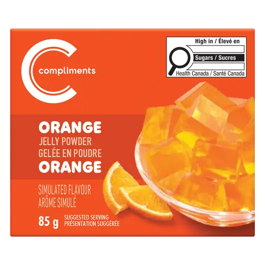 Jelly Powder Orange 85 g