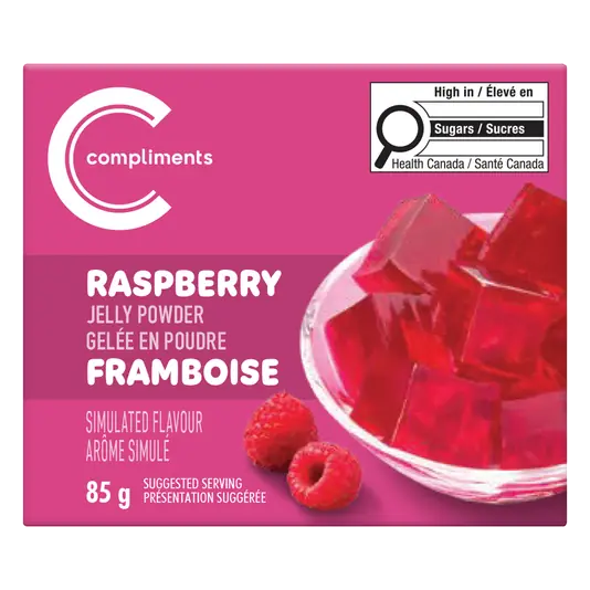 Jelly Powder Raspberry 85 g