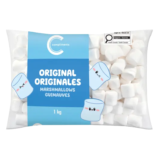 Large White Marshmallows 1 kg