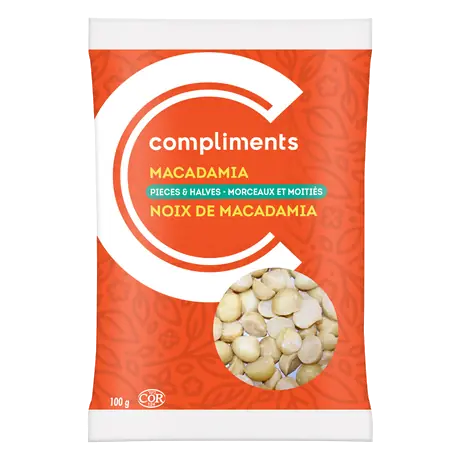 Macadamia Halves & Pieces 100 g