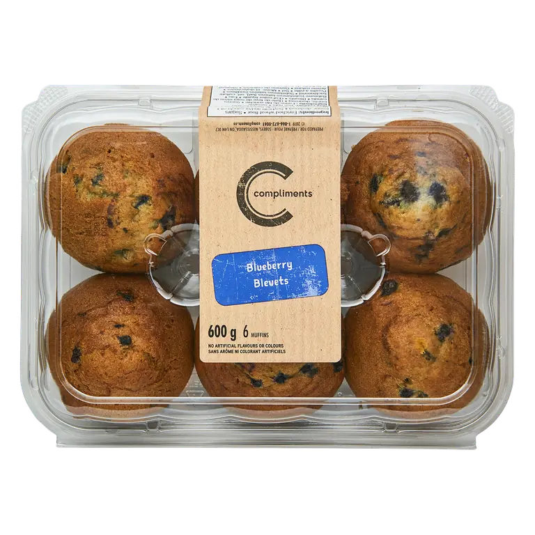Muffins Blueberry 600 g
