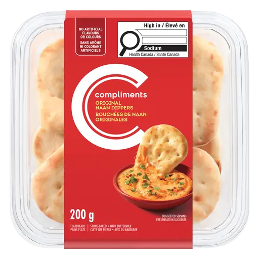Naan Dippers 200 g (frozen)