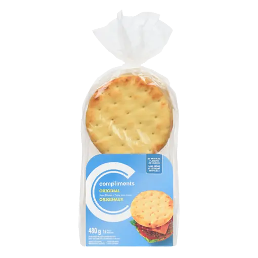 Naan Rounds Original 480 g (frozen)