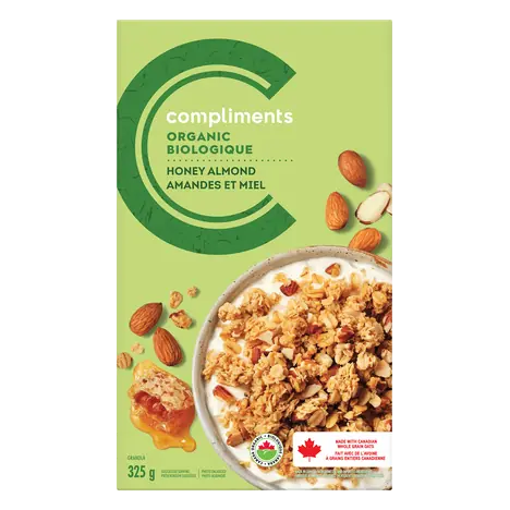 Organic Granola Honey Almond 325 g