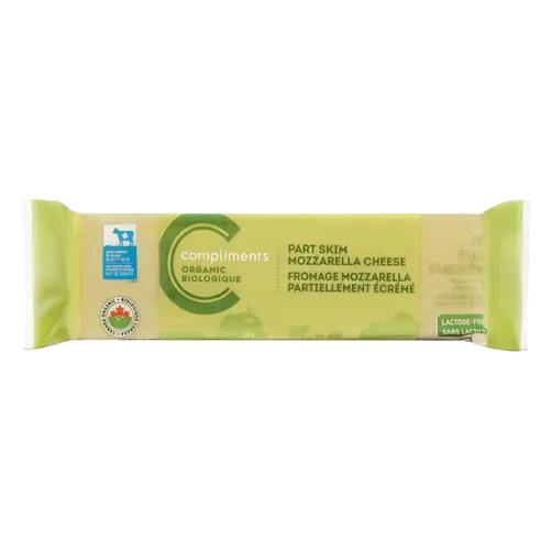 Organic Partly Skimmed Mozzarella Cheese 200 g