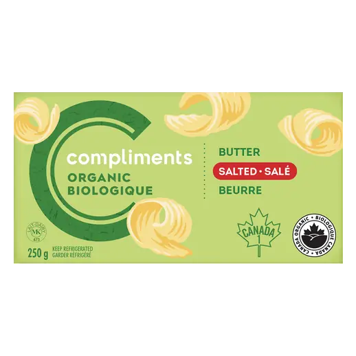 Organic Salted Butter 250 g