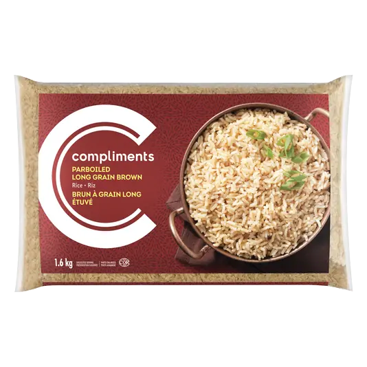 Parboiled Rice Brown 1.6 kg