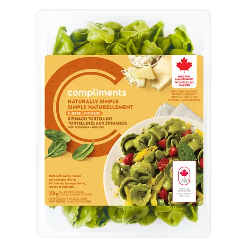 Pasta Naturally Simple Cheese Filled Spinach Tortellini 350 g