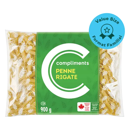 Pasta Penne Rigate Value Size 900 g