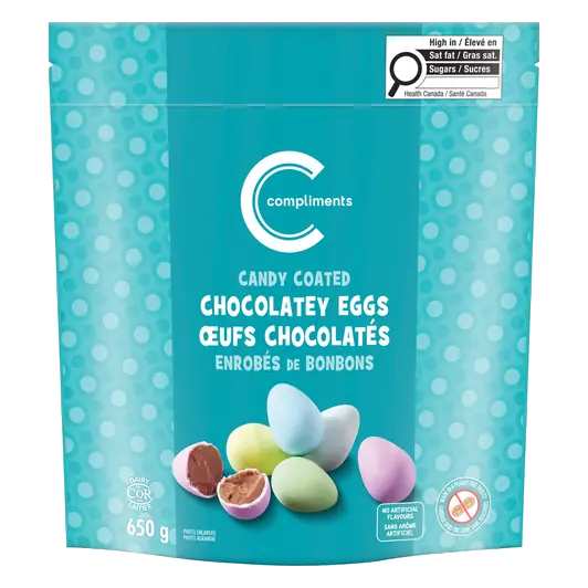 Peanut-Free Milk Chocolate Easter Eggs 650 g