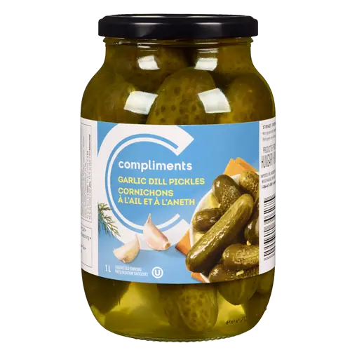 Pickles Garlic Dill 1 L