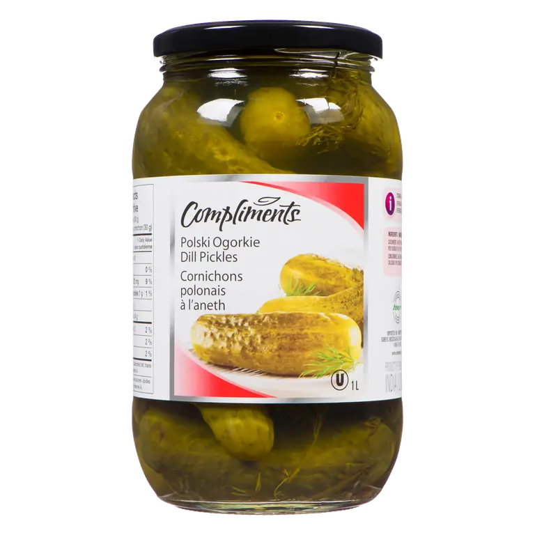Pickles Polskie Ogorki 1 L