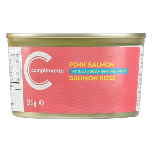 Pink Salmon No Salt Added 213 g