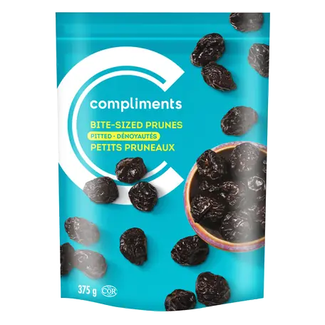 Pitted Prunes Bite Size 375 g