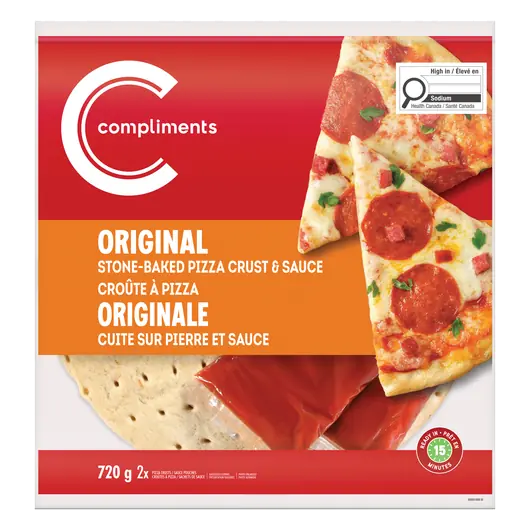 Pizza Kit Original Stone Baked Pizza Crust & Sauce 720 g