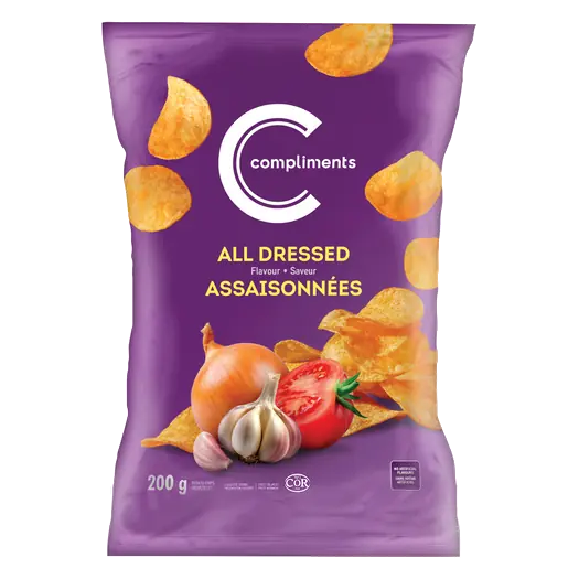 Potato Chips All Dressed 200 g