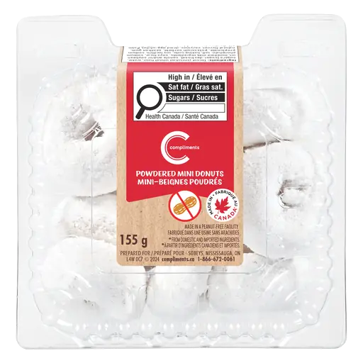 Powdered Donuts Mini 155 g (frozen)