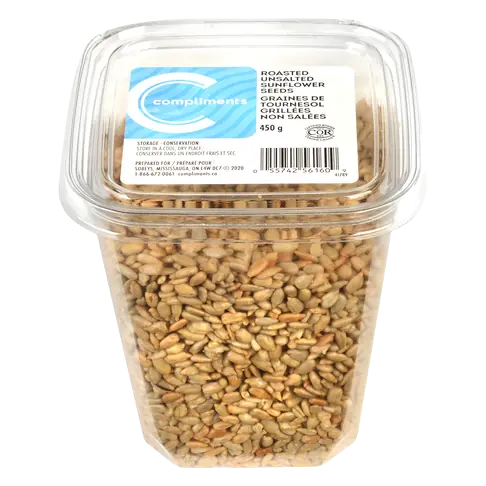 Roasted Unsalted Sunflower Seeds 450 g