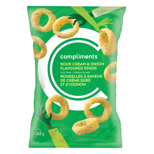 Snack Rings Sour Cream & Onion 265 g