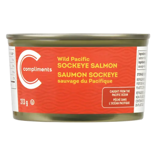 Sockeye Salmon Wild Pacific 213 g