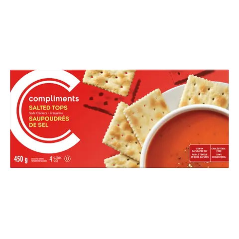 Soda Crackers Salted Top 450 g
