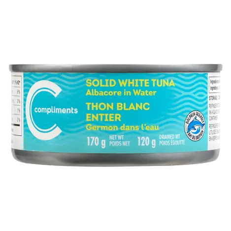 Solid White Tuna Albacore in Water 170 g