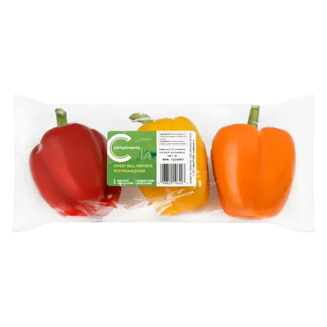 Sweet Bell Peppers 3 Pack