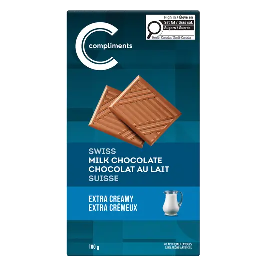 Swiss Milk Chocolate Bar Extra Creamy 100 g