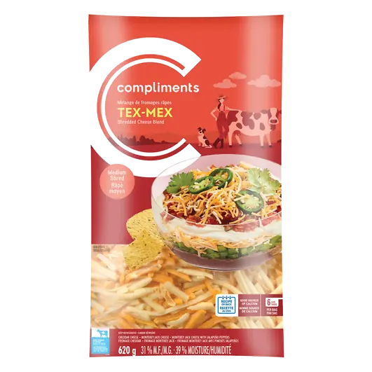 Tex Mex Shredded Cheese Blend 620 g