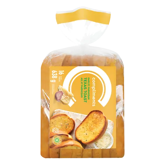 Texas Toast Garlic Parmesan 638 g (frozen)