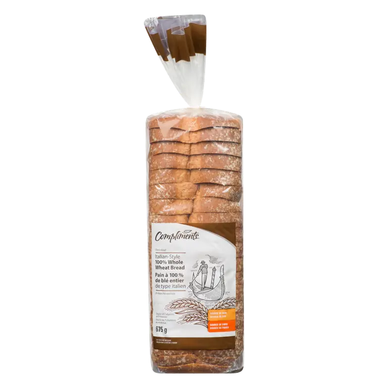 Whole Wheat Bread Italian Style 675 g