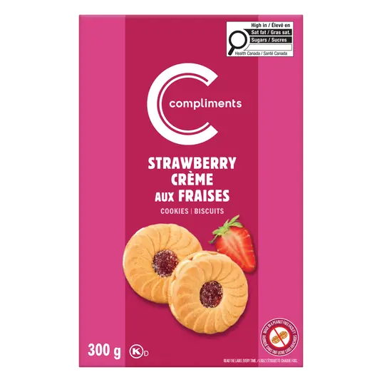 Cookies Crème Strawberry 300 g