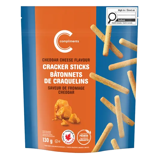 Cracker Sticks Cheddar Cheese 130 g