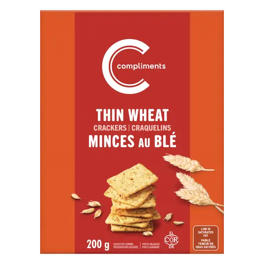 Crackers Thin Wheat 200 g