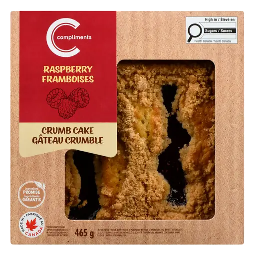 Crumb Cake Raspberry 465 g