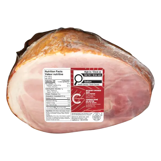 Deli Ham Butt Or Shank Portion