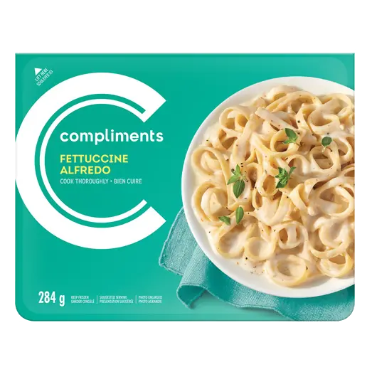 Fettuccine Alfredo Frozen Entree 284 g