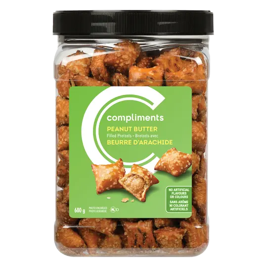 Filled Pretzels Peanut Butter 680 g
